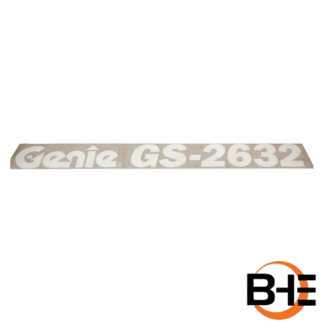 Part Number 72973GT GS-2632 Genie Decal