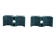Part Number 77323029 Clamp Half-7/8 Twin Hose fits JLG