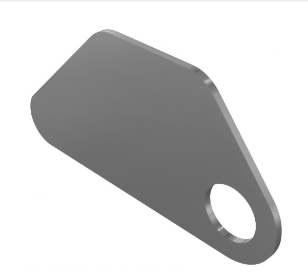 81775GT Plate, Pivot Doubler, Lh
