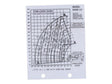 Part Number 91363046 Load Chart - 544D fits JLG