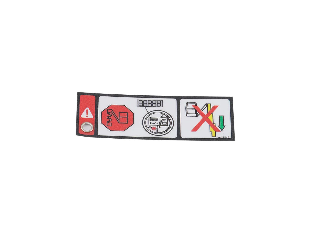 AU2215 Decal, Slack Chain Detection | JLG