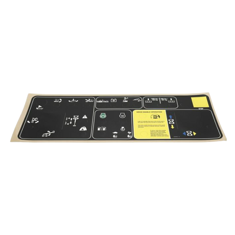 147575GT Decal Platform Cntl Panel 60X 80X - Genuine Genie Replacement Part