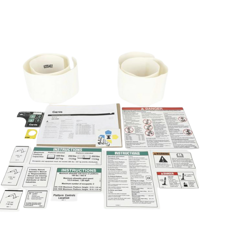 232054GT Decal Kit 1930 Platform Wrd Ansi - Genuine Genie Replacement Part