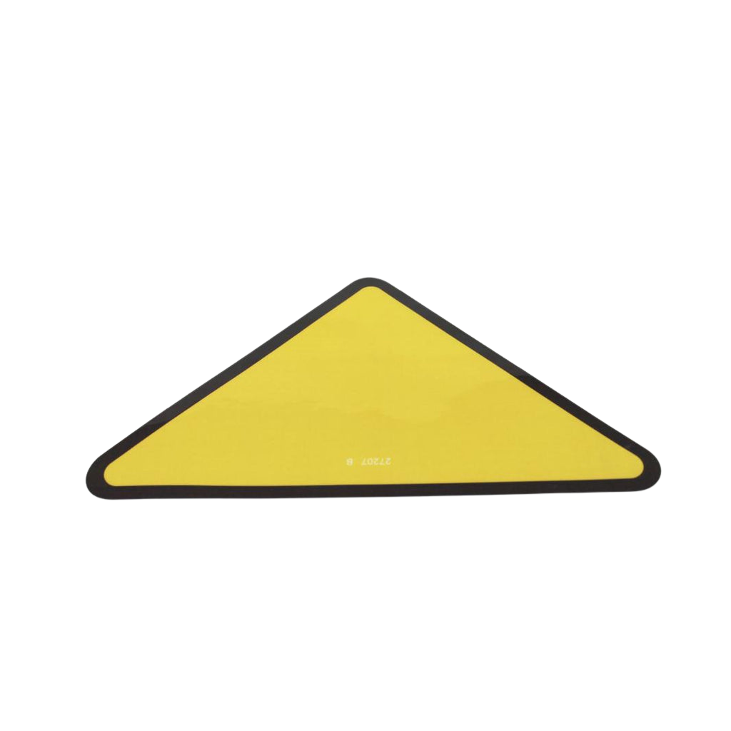 27207GT Decal Triangle Yellow - Genuine Genie Replacement Part