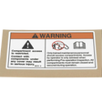 28175GT Decal Warning-Compart Access  - Genuine Genie Replacement Part