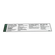 43089GT Decal Instructions-Oper Gcp - Genuine Genie Replacement Part