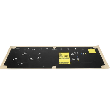 82767GT Decal Platform Control Panel** - Genuine Genie Replacement Part