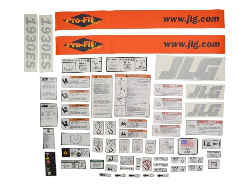 162022 Decal Kit, Platform Wrd | Genie