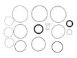 Part Number 77246 Kit, Seal fits Genie