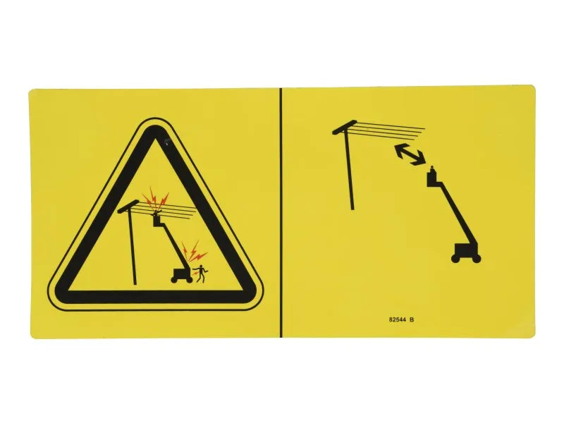 82544 Decal, Dngr Elec Haz Stay Cl | Genie