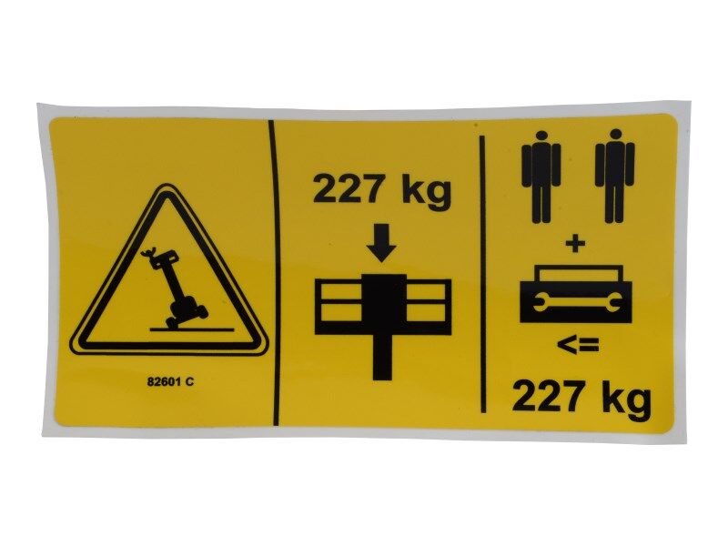 82601 Decal, Label, Max Cap | Genie