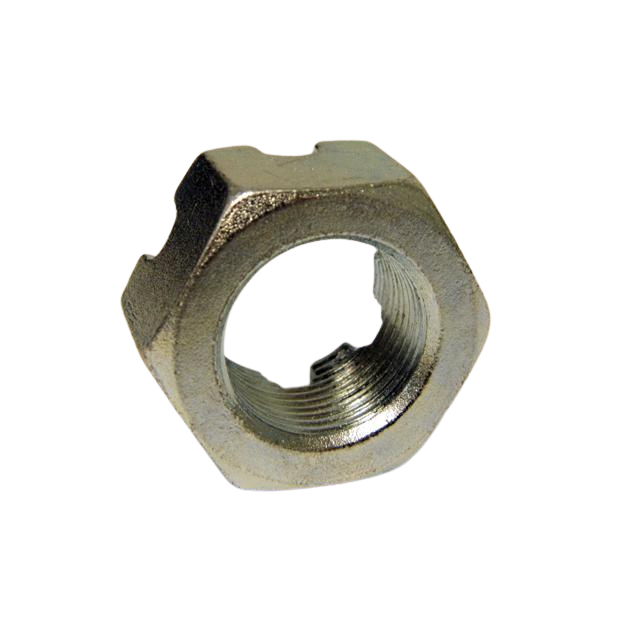 0090-0278 Nut-Hex-Castle-1-14-Zinc Plated | Genuine Haulotte