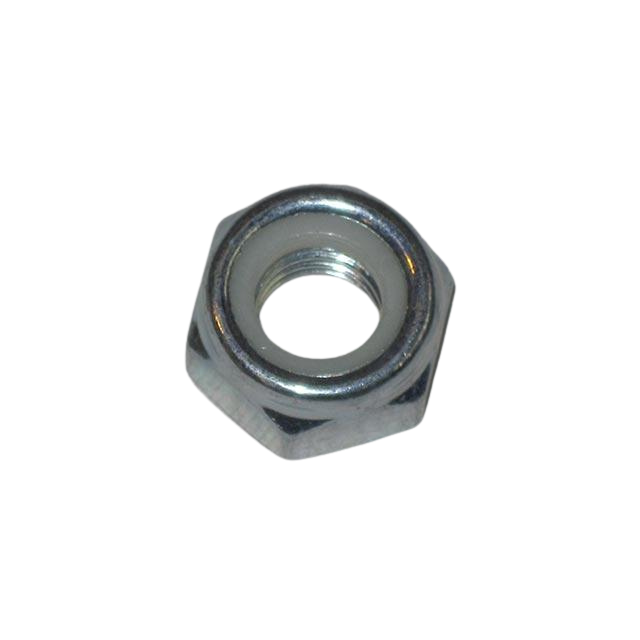 0096-0041 Nut-Lock-M10-Hex-Nylon Insert-Zinc Yellow | Genuine Haulotte