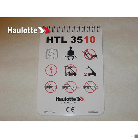 Part Number 107P334460 Chart Working Aera-Chart fits Haulotte