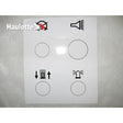 Part Number 108C131570 Bottom Panel Label fits Haulotte