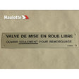 Part Number 1200120540 Plate fits Haulotte