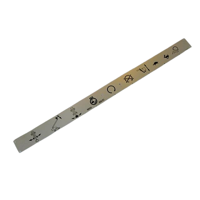 Part Number 146B124640 Indication Plate N"3 fits Haulotte