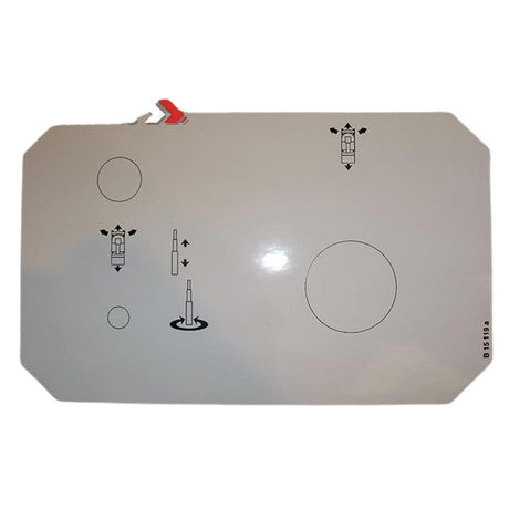 Part Number 153B151190 Label fits Haulotte
