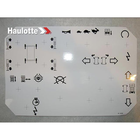 Part Number 196B150980 Boitier Label fits Haulotte