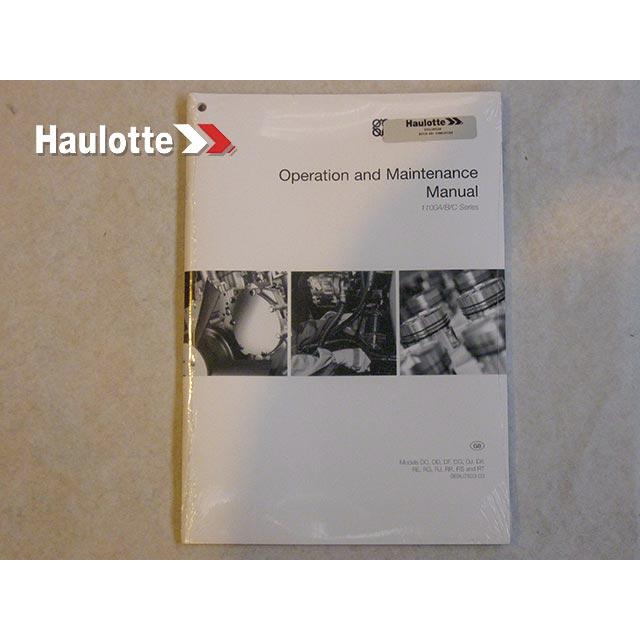 Part Number 2324004010 User And Maintenance Manuel fits Haulotte