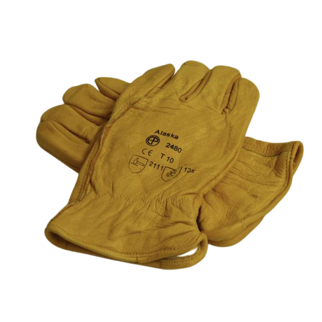 Part Number 2326001370 Lined Leather Gloves fits Haulotte