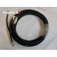 Part Number 2369072400 Hose, 1Sc Dia 1/4" Lg 12300Mm End Fitting (S) Sae J 516 F 7/16-20 Unf 10-15 Torque X Both fits Haulotte