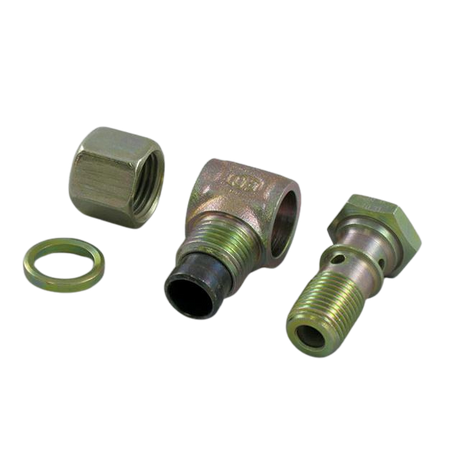 Part Number 2420316410 Banjo Bspp Elbow fits Haulotte