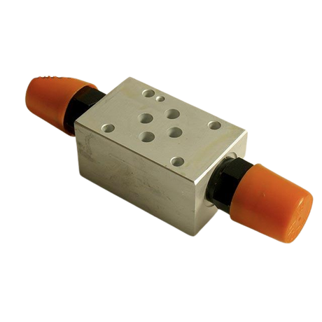 Part Number 2421203090 Motor Double Flow Limiter fits Haulotte