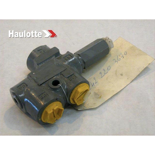 2422203670 Flow Divider Valve | Genuine Haulotte