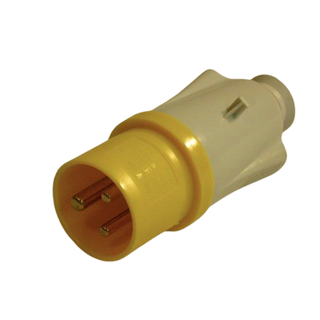 Part Number 2440603940 Plug: 16A 2P+T 110V fits Haulotte
