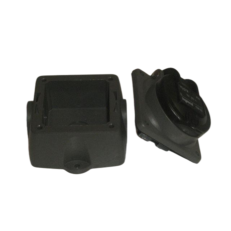 Part Number 2441604810 10-16A 2P+ Power Socket fits Haulotte