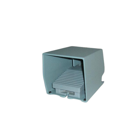 Part Number 2441608180 Pedal (W/Cover) Enable (Deadman) Ui: 500V Uimp: 6Kvac 15 240V 3A, Ha Hb Star fits Haulotte