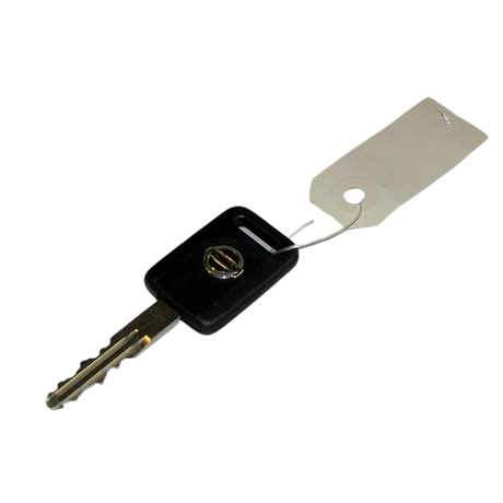 Part Number 2820307840 Microchip Key fits Haulotte