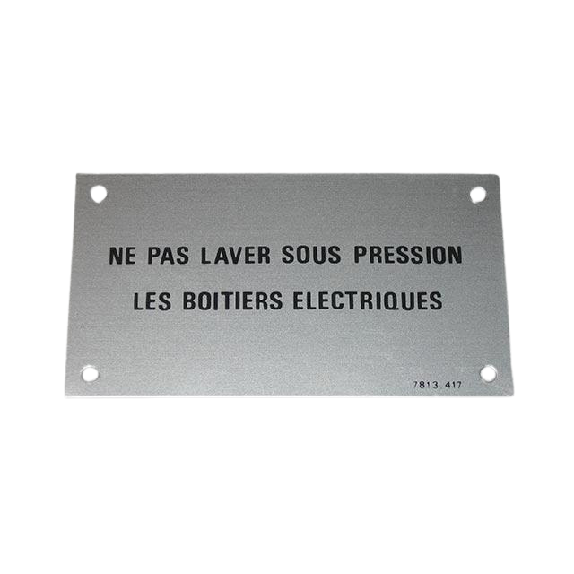 Part Number 3078134170 Indication Plate: Ne fits Haulotte