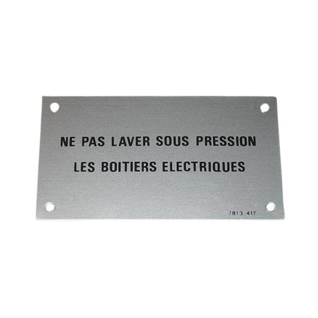 Part Number 3078134170 Indication Plate: Ne fits Haulotte