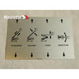 Part Number 3078134250 Lower Distributor Plate fits Haulotte