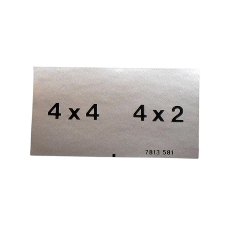 Part Number 3078135810 Label fits Haulotte