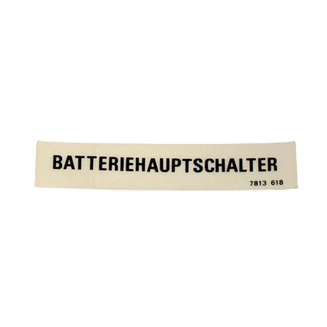Part Number 3078136180 Labels fits Haulotte