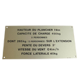 Part Number 3078137680 Label fits Haulotte