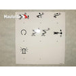 Part Number 3078138290 Top Panel Label fits Haulotte