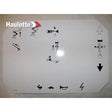 Part Number 3078138410 Panel Label fits Haulotte