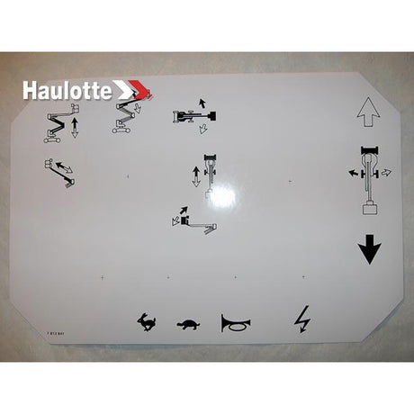 Part Number 3078138410 Panel Label fits Haulotte