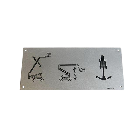 Part Number 3078138500 Plate fits Haulotte