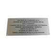 Part Number 3078138870 Floor Height + Load Label fits Haulotte