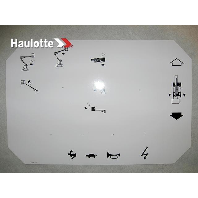 Part Number 3078138890 Panel Label fits Haulotte