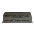 Part Number 3078139040 Floor Height + Load Label fits Haulotte