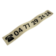 Part Number 3078139280 Label fits Haulotte