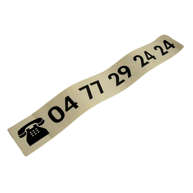 Part Number 3078139280 Label fits Haulotte
