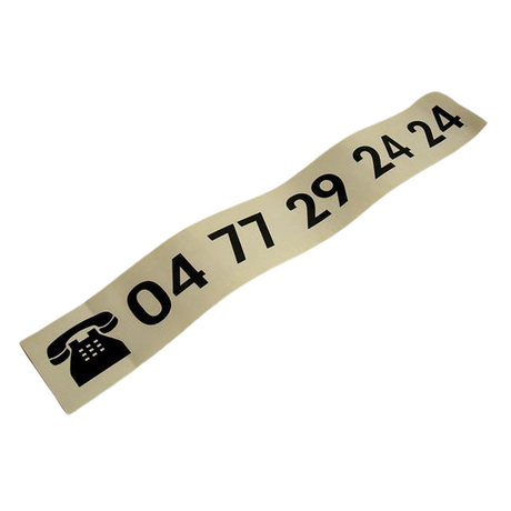 Part Number 3078139280 Label fits Haulotte