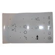 Part Number 3078141540 Top Panel Label fits Haulotte